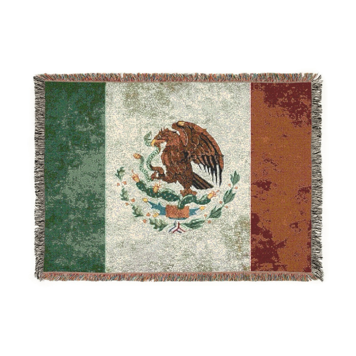 Mexican flag blanklet